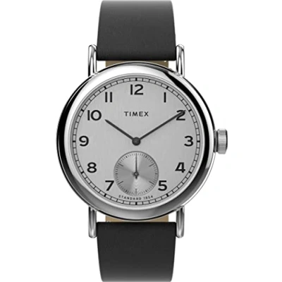 Imagen de Timex Reloj Analógico para Hombres de Cuarzo con Correa en Cuero TW2V71400