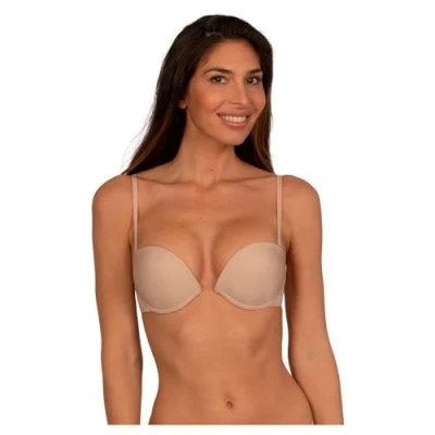Imagen de Wonderbra Multiplunge Everyday Sujetador sin tirantes/multiescote, Mujer, Talla: 75B, Hautfarben