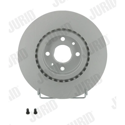 Imagen de JURID 561387JC Disco de freno 284 22 4 98 ventilado revestido con tornillos FIAT: BRAVO 2, Stilo Hatchback, Multi Wagon, LANCIA: DELTA 3
