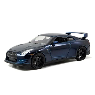 Imagen de Jada Toys 97036bl Vehículos Ready Modelo para la Escala Nissan GT r35 2009 Rápido y Furioso 7 1/24