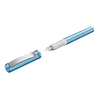 Imagen de Pelikan Pluma estilográfica Pina Colada azul metálico 1+1 TP/FS caja plegable