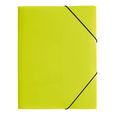 Imagen de Pagna P2163817 Carpeta (plástico, tamaño A3, con goma elástica), color verde translúcido