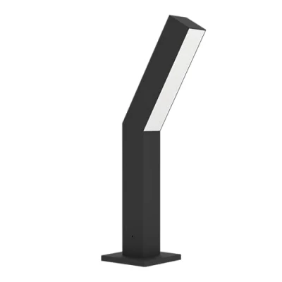 Imagen de EGLO Ugento lámpara de pedestal para exteriores, pie exterior, iluminación exterior jardín y terraza, metal negro, IP44, H 36 cm, blanco cálido