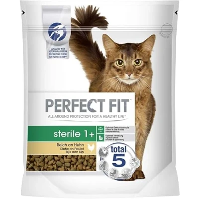 Imagen de Adult 1+ Rico en pollo Comida para gatos seco Pro estéril esterilizados/castrados 750 g