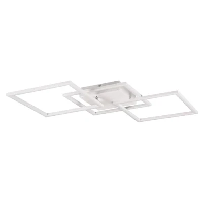 Imagen de Reality Lámpara de techo LED Trail R64493131, metal blanco mate, con 31 vatios