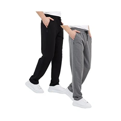 Imagen de Comeor Pantalones de chándal algodón para Hombre Deportivos Largos Entrenamiento Jogger