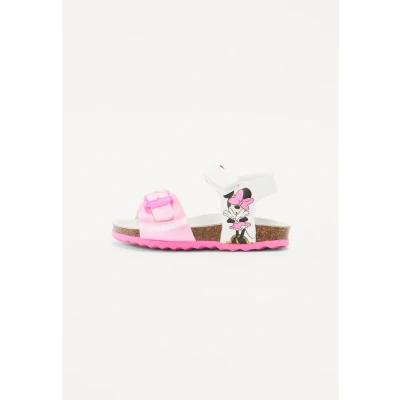 Imagen de Geox B Sandal CHALKI Girl, Sandalia Bebé Niñas, White/Pink, 24 EU