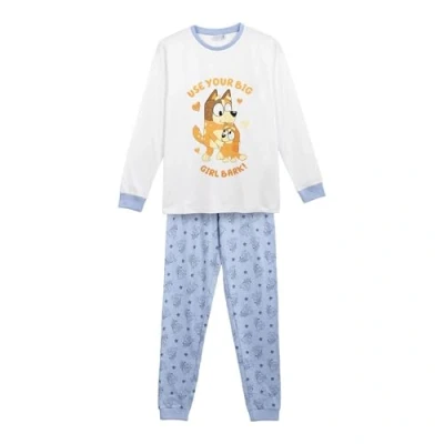 Imagen de CERDÁ LIFE&#039;S LITTLE MOMENTS Pijama Largo Single Jersey Fleece de Bluey Conjunto Suave y Confortable Diseño Exclusivo, Ideal para Fanáticos