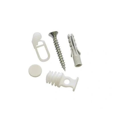 Imagen de Gardinia Juego de rieles para Cortinas (plástico, 0,1), Color Blanco