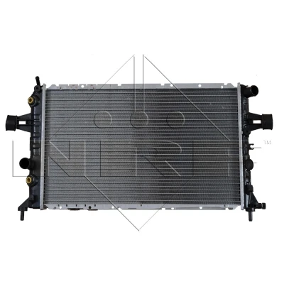 Imagen de NRF EASY FIT 58178 Radiador, refrigeración del motor Aluminio 600 366 34 con piezas de montaje Aletas soldadas OPEL: Astra G CC