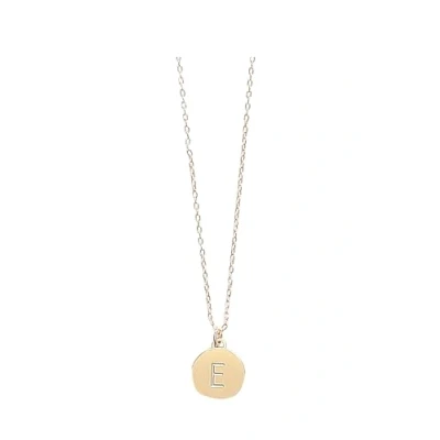 Imagen de Kate Spade New York Minicolgante Con Inicial E, Dorado