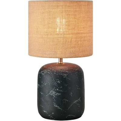 Imagen de Markslöjd Lámpara de mesa Montagna, hormigón, yute, 45 cm