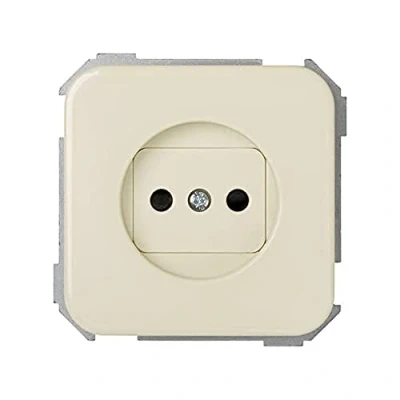 Imagen de Simon 31431 61 enchufe bipolar s 31 marfil Ref. 6553131055