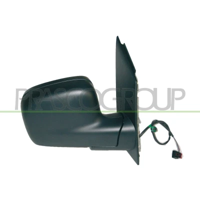 Imagen de Espejo retrovisor Prasco Premium VG9047315P derecha imprimado eléctrico calefactable, ajustable desde interior VOLKSWAGEN: Caddy 3