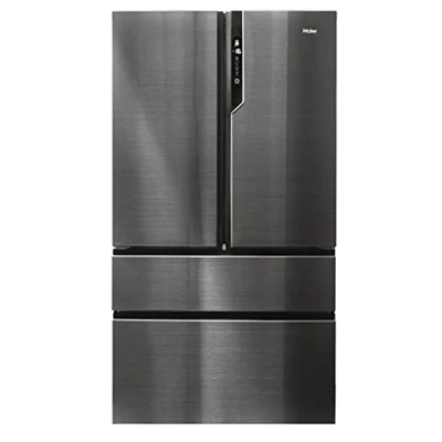Imagen de Frigorífico americano Haier FD 100 Series 7 HB26FSNAAA, No frost, 190 cm, 750 l, Motor Inverter, Antibacterias, Negro