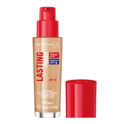 Imagen de Rimmel London Lasting Finish Foundation 25H, Base de Maquillaje Tono 170 30ml