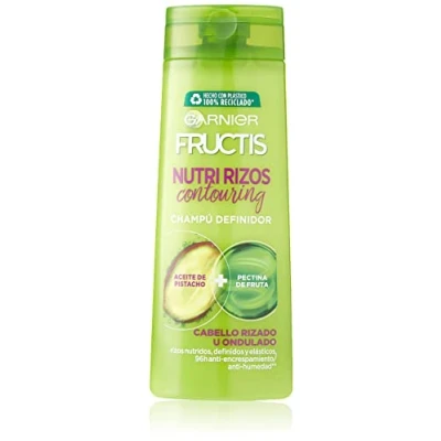 Imagen de Garnier Fructis Nutri Rizos Contouring Champú Pelo Rizado u Ondulado 380 ml