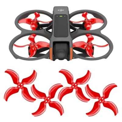 Imagen de Master Airscrew Hélices Stealth para dji Avata 2 Rojo, 4 Piezas