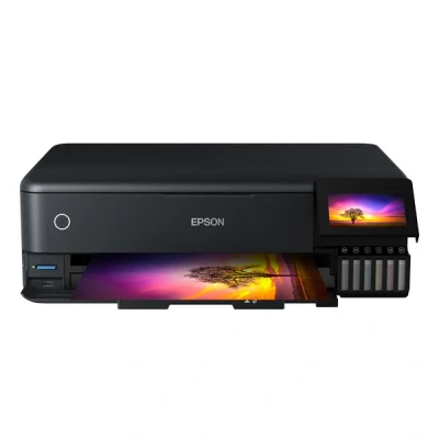 Imagen de Impresora multifunción Epson EcoTank ET 8550, A3, Inyección de tinta, Impresión Color/B&amp;N, Wi Fi, Negro