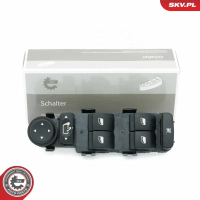 Imagen de ESEN SKV 37SKV490 Interruptor, elevalunas lado del conductor CITROËN: C8 II