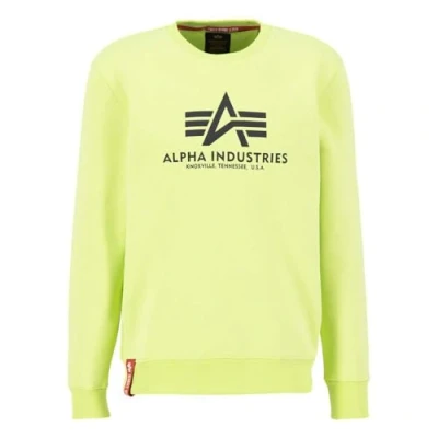 Imagen de Alpha Industries Sudadera Basic para Hombre, Hornet Green, Large