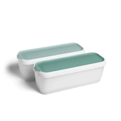 Imagen de SPRINGLANE Recipiente para helado 1L, Juego de 2, con tapa, Menta