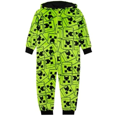 Imagen de Minecraft Chicos Onesie Creeper, multicolor, 13 14 Años