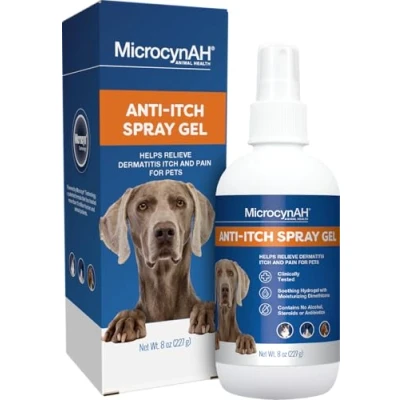 Imagen de Microcyn AH Gel Spray Anti Picazón Limpieza y Calmante para Mascotas 237ml