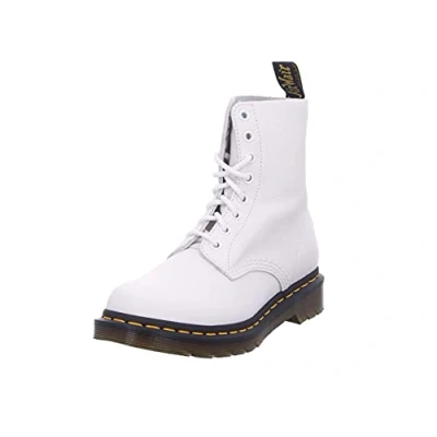 Imagen de Dr. Martens 1460 Pascal Botines con cordones, Mujer, Talla: 40, Optical white virginia Zapatos