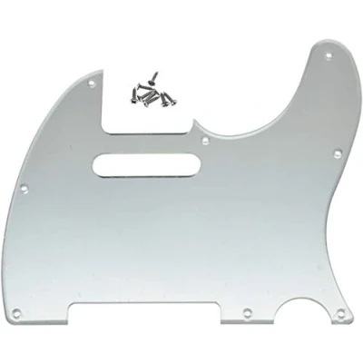 Imagen de Dopro Placa de rascar para guitarra Tele 8 agujeros, guardabarros Telecaster EE. UU
