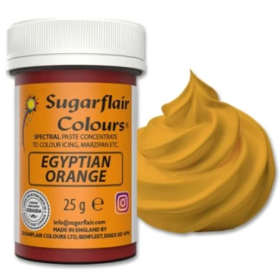 Imagen de Sugarflair Paste Colour Spectral Egyptian Orange 25g