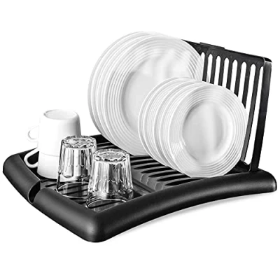 Imagen de Vilde escurridor de Platos, pequeño, Color Negro, 45 x 39 26 cm