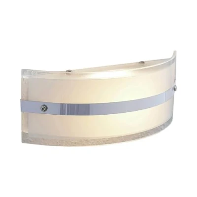 Imagen de LED Lámpara de pared &#039;Zinka&#039; (Moderno) en Blanco hecho Vidrio e.o. para Salón &amp; Comedor (1 llama,) Lindby aplique LED,