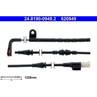 Imagen de ATE 24.8190 0949.2 Sensor de Desgaste Pastillas Frenos LAND ROVER: Range Rover Sport