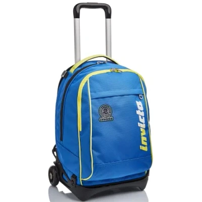 Imagen de Invicta Mochila con Ruedas, NEW Tech KUPANG Bolsa ruedas para libros, 3 en 1, Desmontable+Trolley, chicos&amp;chicas escuela, Deporte, Tiempo libre, Funda portátil, Azul