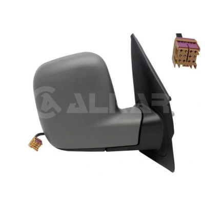 Imagen de Espejo retrovisor Alkar 9240985 derecha imprimado eléctrico calefactable, convexo para vehíc. con volante a la izquierda VOLKSWAGEN: Multivan 5 (7HM