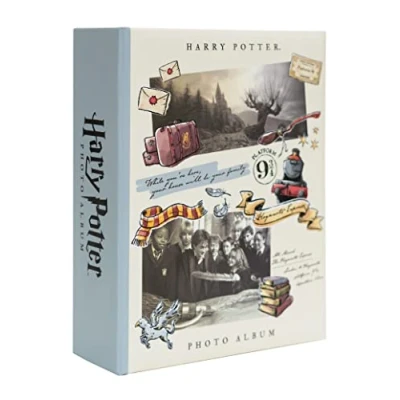 Imagen de Grupo Erik Album fotos 10 x 15 cm con 100 bolsillos Tapa dura 16.5 12.5 Harry Potter merchandising Producto licencia oficial