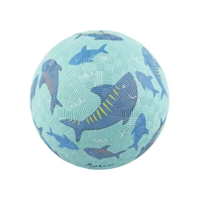 Imagen de Sigikid 43089 Bola de Caucho (12 cm), Color Azul y tiburón