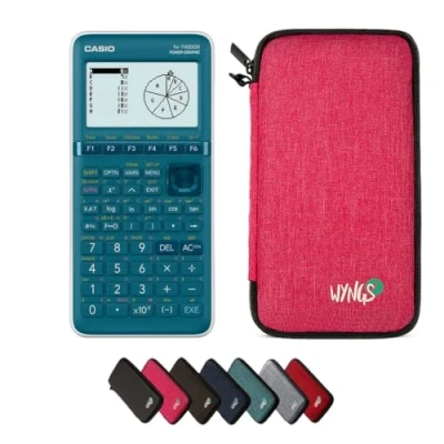 Imagen de CALCUSO Paquete Básico Rosa con Calculadora Casio FX 7400GIII
