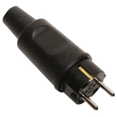Imagen de Clavija DE Goma T/TL 4,8MM 16A &#039;KOPP&#039;