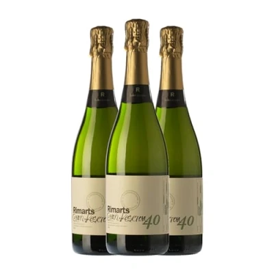 Imagen de Rimarts 40 Cava Gran Reserva 75 cl Espumoso blanco (Caja de 3 Botellas cl)