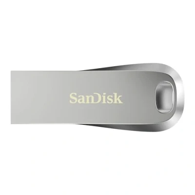Imagen de SanDisk 1TB Ultra Luxe Pendrive, USB Type A, Unidad Flash, Velocidad de Lectura hasta 400 MB/s, 3.2 Gen 1 + 3.0 Compatible, Protección con Contraseña, RescuePRO Deluxe, Metálico, Plata