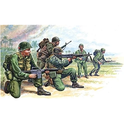Imagen de Italeri Amer Spezialeinheit Guerra de Vietnam Kit Modelo (806078)