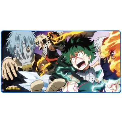 Imagen de Konix My Hero Academia Alfombrilla de ratón Gaming XXL 90 x 46 cm Base Antideslizante Caucho