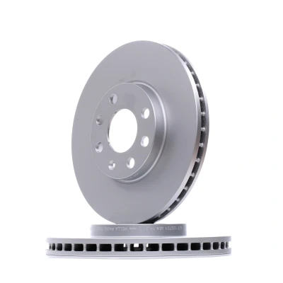 Imagen de HELLA PRO 8DD 355 106 051 Disco de freno 256 24 04/07 100 ventilación interna revestido sin perno sujeción rueda, buje rueda