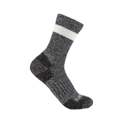 Imagen de Carhartt Calcetín de caña media, tejido grosor medio Para Mujer, Negro, L