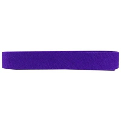 Imagen de Inastri Cinta al bies de algodón, 14/4/4 mm, Color Morado, 71 3 m, 100%, 13 x 11 2 cm