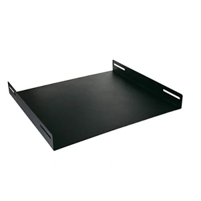 Imagen de Bandeja Rack 19&quot;&quot; Fonestar 1u, Atornillable Lateralmente, Especial Para Armarios Serie Fra, Acabado Negro, 455 X 44,5 420 Mm