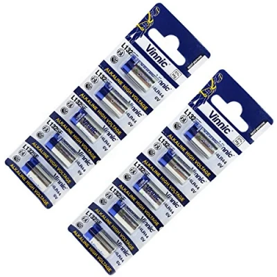 Imagen de 10 Vinnic 476A 4LR44 A544 V403PX PX28A Alkaline 6V Batteries (2 Packs of 5)