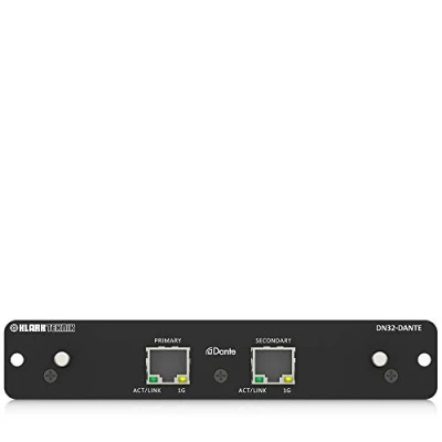 Imagen de Klark Teknik DN32 Dante Módulo de expansión Audinate con hasta 32 canales bidireccionales